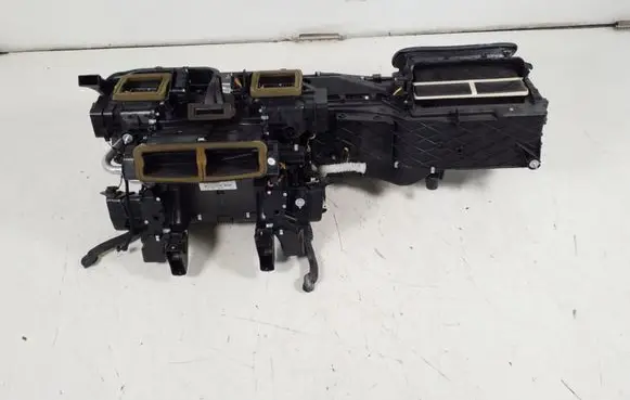 Interior heater climate box assembly