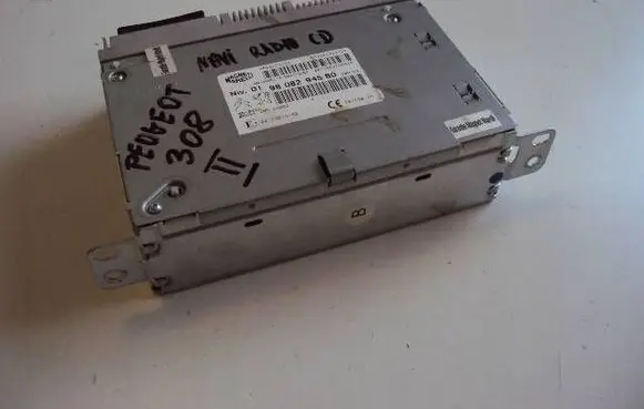 Peugeot 308 Radio/CD/DVD/GPS head unit 20140122 041307500 9808294580