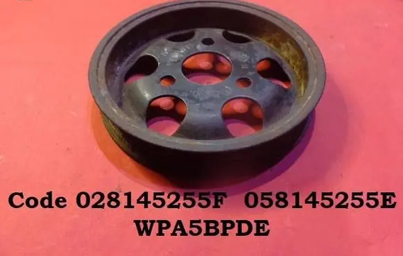 Audi A6 S6 C5 4B Power steering pump pulley 028145255F 058145255E WPA5BPDE