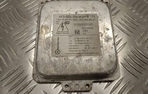Mercedes-Benz ML W164 Xenon control unit/module A1648704126 5DC00906050 A1649005100