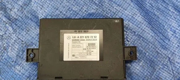 Mercedes-Benz S W221 Keyless (KESSY) go control unit/module A2218707292