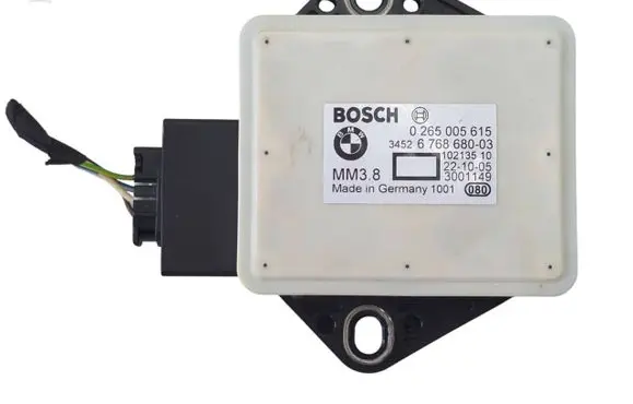 BMW 5 E60 E61 ESP acceleration yaw rate sensor 0265005615 676868003 3452676868003