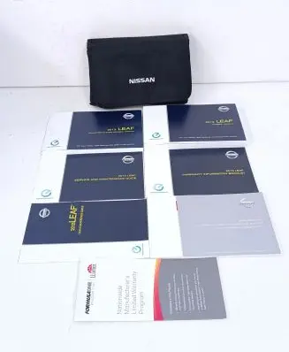 Nissan Leaf I (ZE0) Owners service history hand book 