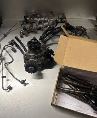 Audi A6 S6 C6 4F Fuel injection system set 0445010611 059130755AH