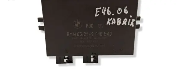 BMW 3 E46 Parking PDC control unit/module 9116543