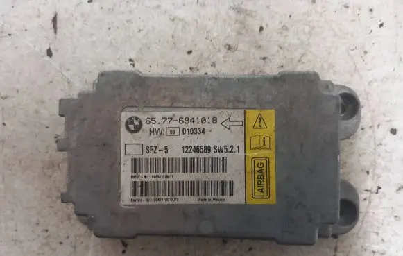 BMW 5 E60 E61 Airbag control unit/module 6941018 12246589 010334