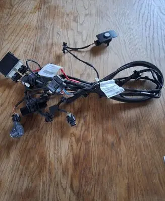 Volkswagen PASSAT B9 Parking sensor (PDC) wiring loom 3J0971104C 144603