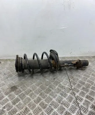 Front shock absorber with coil spring