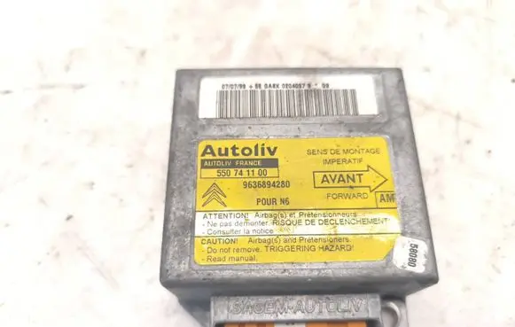 Citroen Xsara Airbag control unit/module 9636894280 550741100