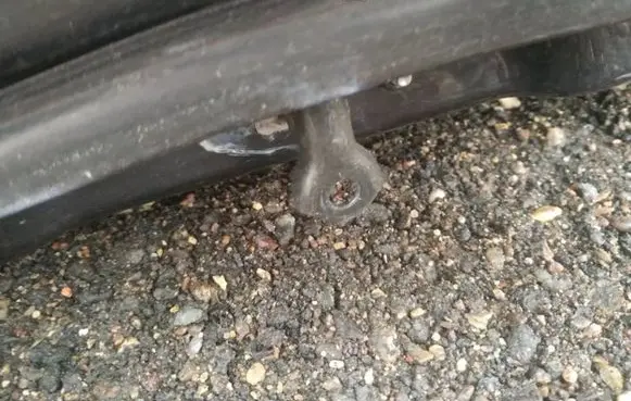 KIA Sportage Rear door check strap stopper