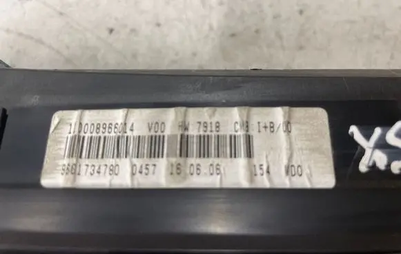 Citroen Xsara Picasso Speedometer (instrument cluster) 110008966014 9661734780 88311351