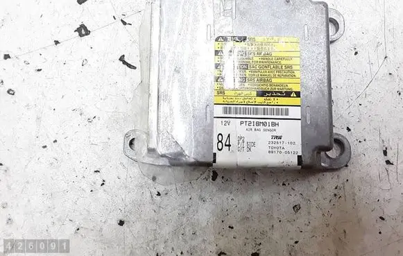 Toyota Avensis T250 Airbag control unit/module 232517102 8917005122 PT218M01BH