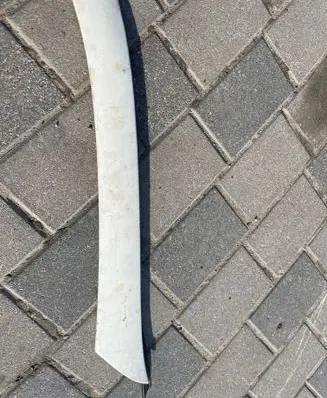 Mercedes-Benz CLK A208 C208 Fender trim (molding) A2086980414