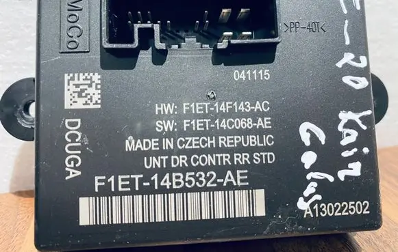 Ford Focus ST Door control unit/module F1ET14F143AC F1ET14B532AE F1ET14C068AE