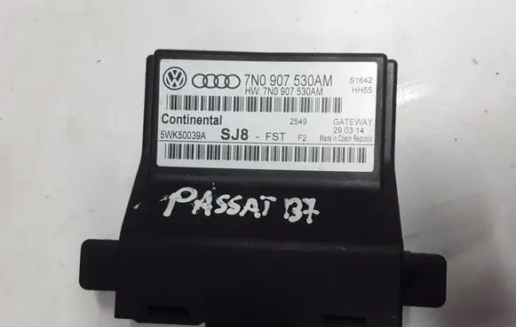 Volkswagen PASSAT B7 Gateway control module 7N0907530AMXAUTOPX 7N0907530AM 5WK50039A