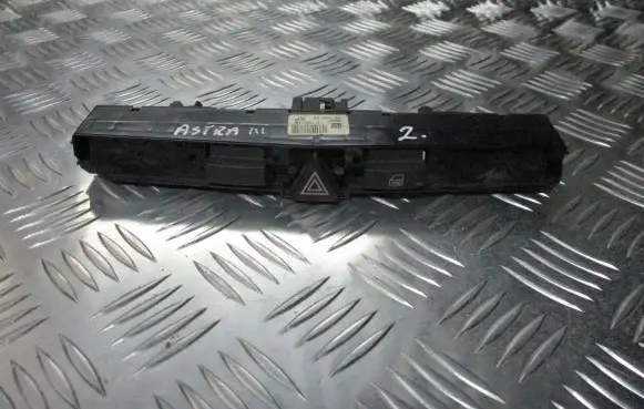 Opel Astra H Hazard light switch 13100105XF