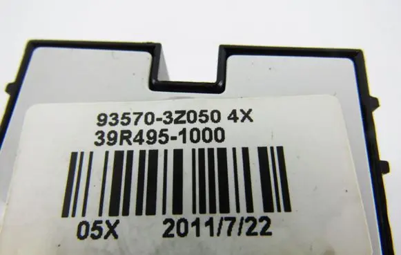Electric window control switch