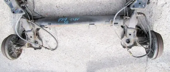 Peugeot 207 Rear axle beam with reductor 