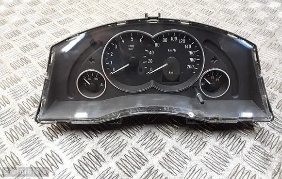 Opel Meriva A Speedometer (instrument cluster) 13173381xt