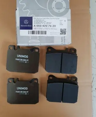 Volkswagen Amarok II Brake pads (front) A0034207620