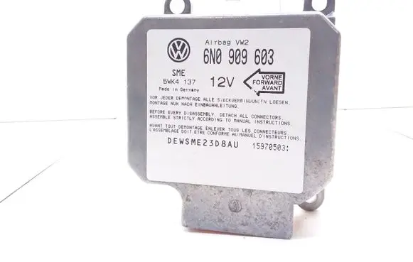 Volkswagen Sharan Airbag control unit/module 6N0909603 5WK4137