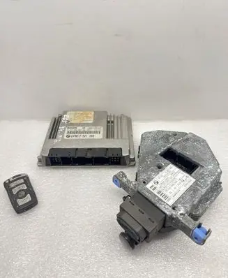 BMW 7 E65 E66 Engine ECU kit and lock set 7521368 0261209002 26RT5495