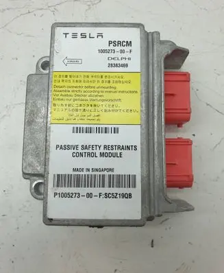 Tesla Model S Airbag control unit/module 100527300F 100527300 1005273