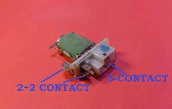 Opel Tigra A Heater blower motor/fan resistor ZDMAPSI