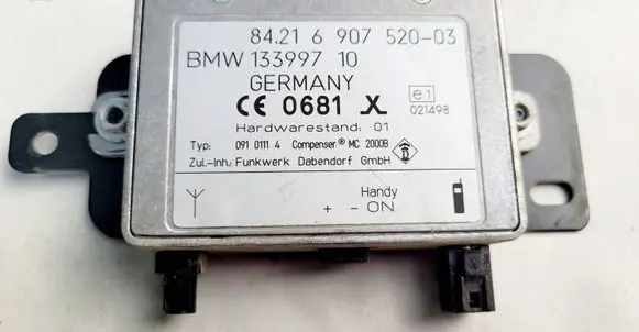 BMW 5 E39 Phone control unit/module 13399710 6907520 09101114