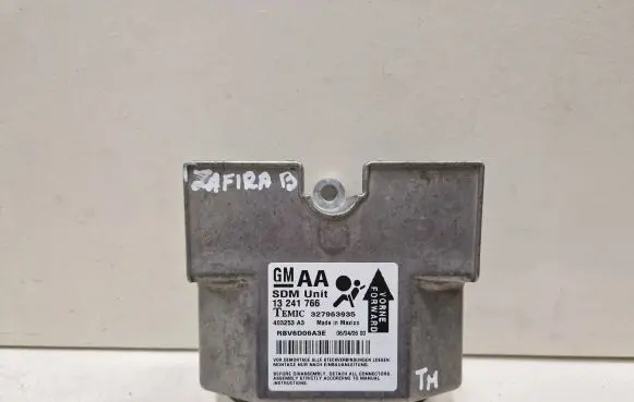 Opel Zafira B Airbag control unit/module 13241766 327963935 403253A3