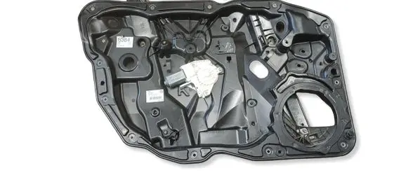 Volkswagen Touareg II Front door window regulator with motor 7P6837755B