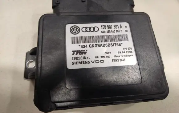 Audi A8 S8 D4 4H Hand brake control module 4H0907801E 4H0907801C