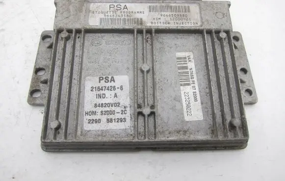 Citroen Xsara Engine control unit/module 9646509880