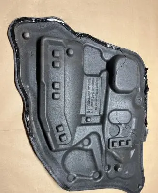 BMW 5 F10 F11 Rear door sound insulation 7182039 487254127 16476610