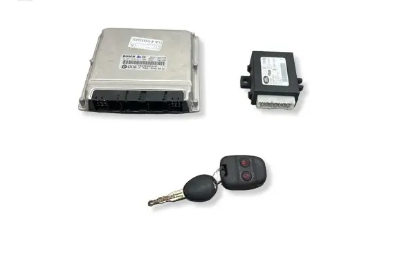 Land Rover Freelander Engine ECU kit and lock set 0281010811 7792938 NNN500340