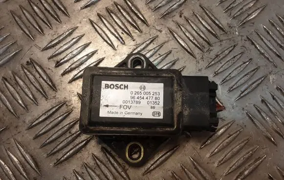 Peugeot 307 ESP acceleration yaw rate sensor 02265005253