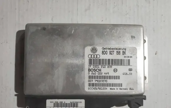 Audi A6 S6 C5 4B Gearbox control unit/module 8D0927156BK