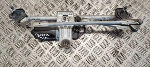 Hyundai Santa Fe Front wiper linkage and motor 981002W050
