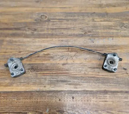 BMW 3 E46 Engine bonnet/hood lock release cable 630119702