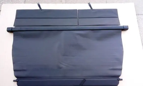 Parcel shelf load cover