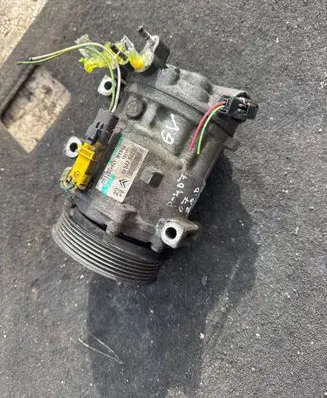 Peugeot 407 Air conditioning (A/C) compressor (pump) 9654764280