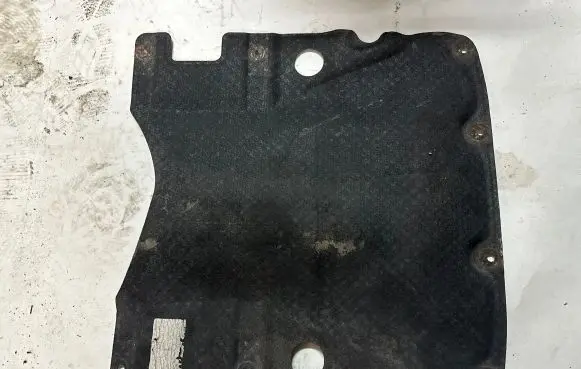 Heat shield in engine bay