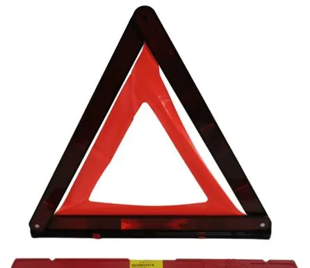 Audi A4 S4 B9 8W Emergency warning sign 8K0860251B
