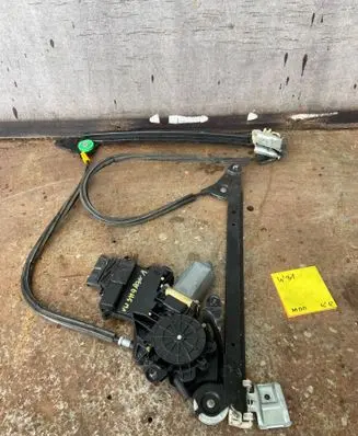 Volkswagen Sharan Rear door window regulator with motor 95VW14553BB 06109605 7M0959812A