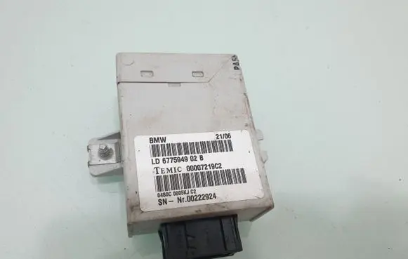 BMW 3 E90 E91 Cruise control unit/module 6775949