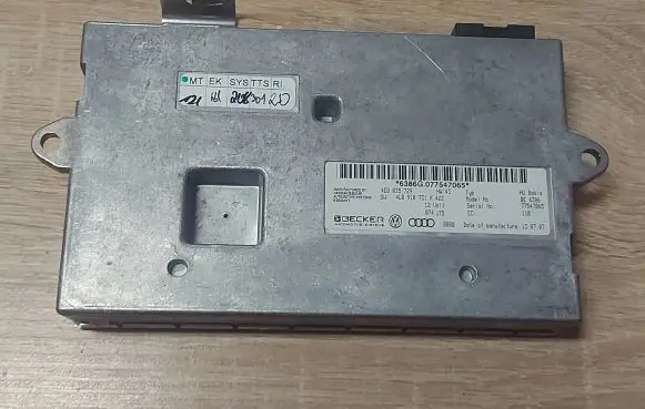 Audi Q7 4L MMI control unit 4L0910731K 4E0035729