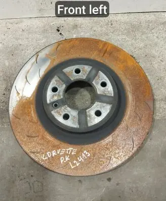 Chevrolet Corvette C7 Front brake disc