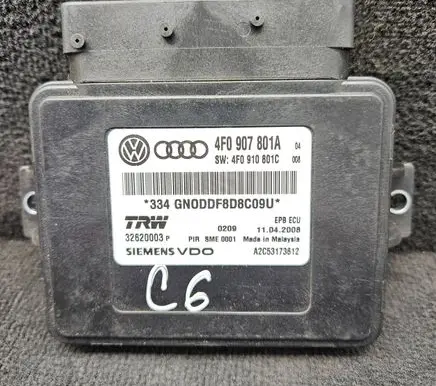 Audi A6 S6 C6 4F Brake system control unit/module 4F0907801A 4F0910801C 32620003P
