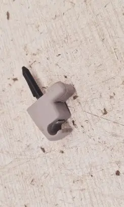 Sun visor clip/hook/bracket