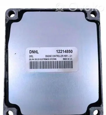 Opel Astra G Engine control unit/module 12214850